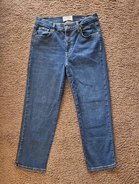Boden Mid-Rise Cigarette Jeans Dark Blue